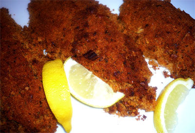 Oven Fried Pecan Crusted Catfish