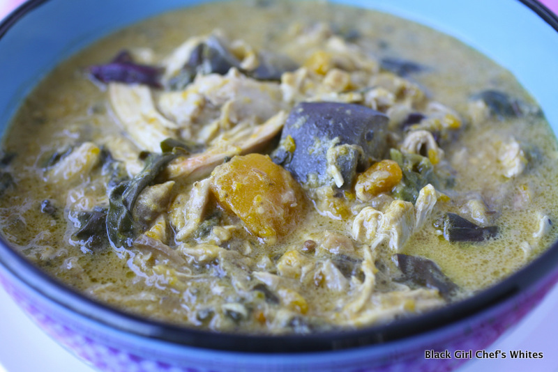 Slow Cooker Thai Green Curry | Black Girl Chef's Whites