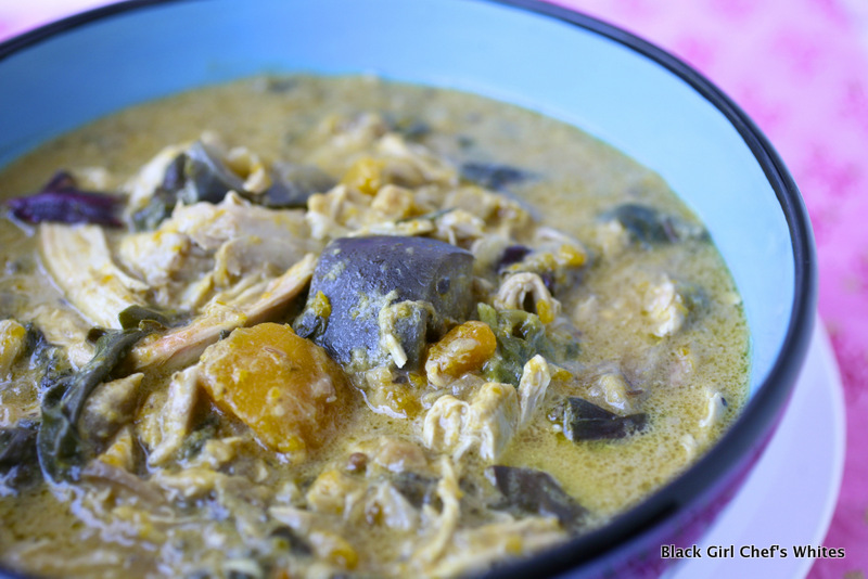 Slow Cooker Thai Green Curry | Black Girl Chef's Whites
