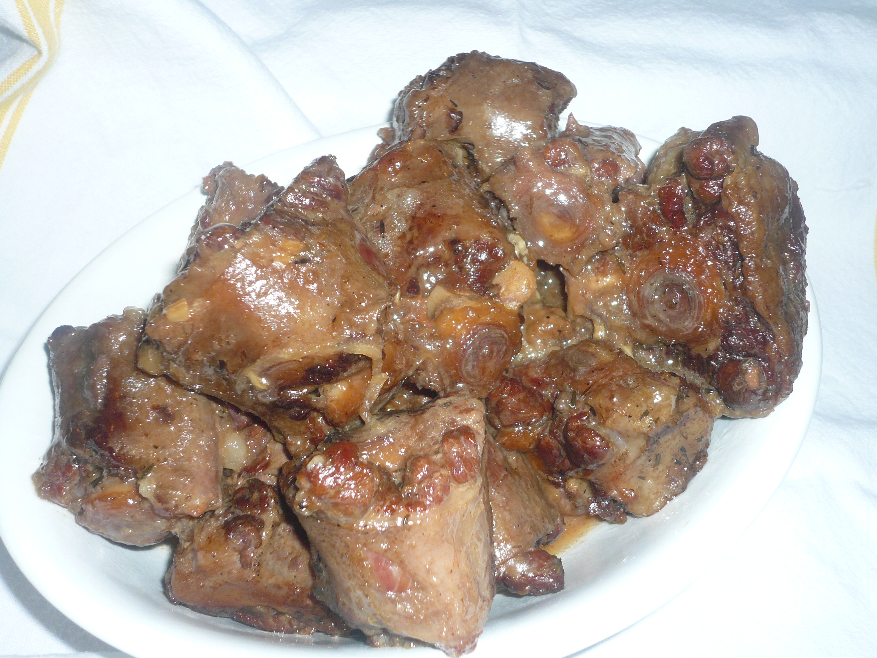 Braised Oxtails