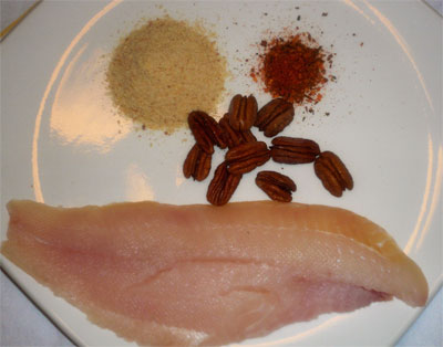 Oven Fried Catfish Ingredients