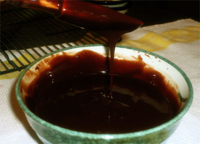 Chocolate-Rum sauce