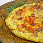 Roasted Garnet Yam and Bacon Frittata | Black Girl Chef's Whites