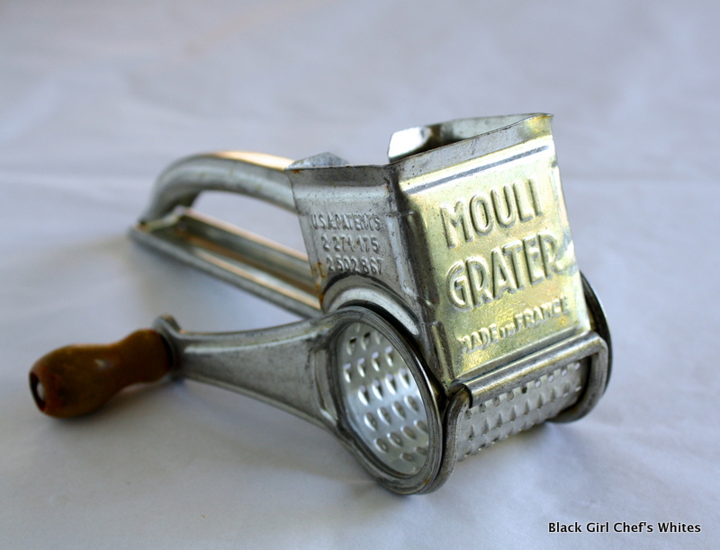 Antique Cheese Grater | Black Girl Chef's Whites
