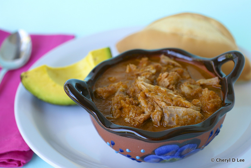 Slow Cooker Pork with Hatch Chile Sauce | Black Girl Chef's Whites